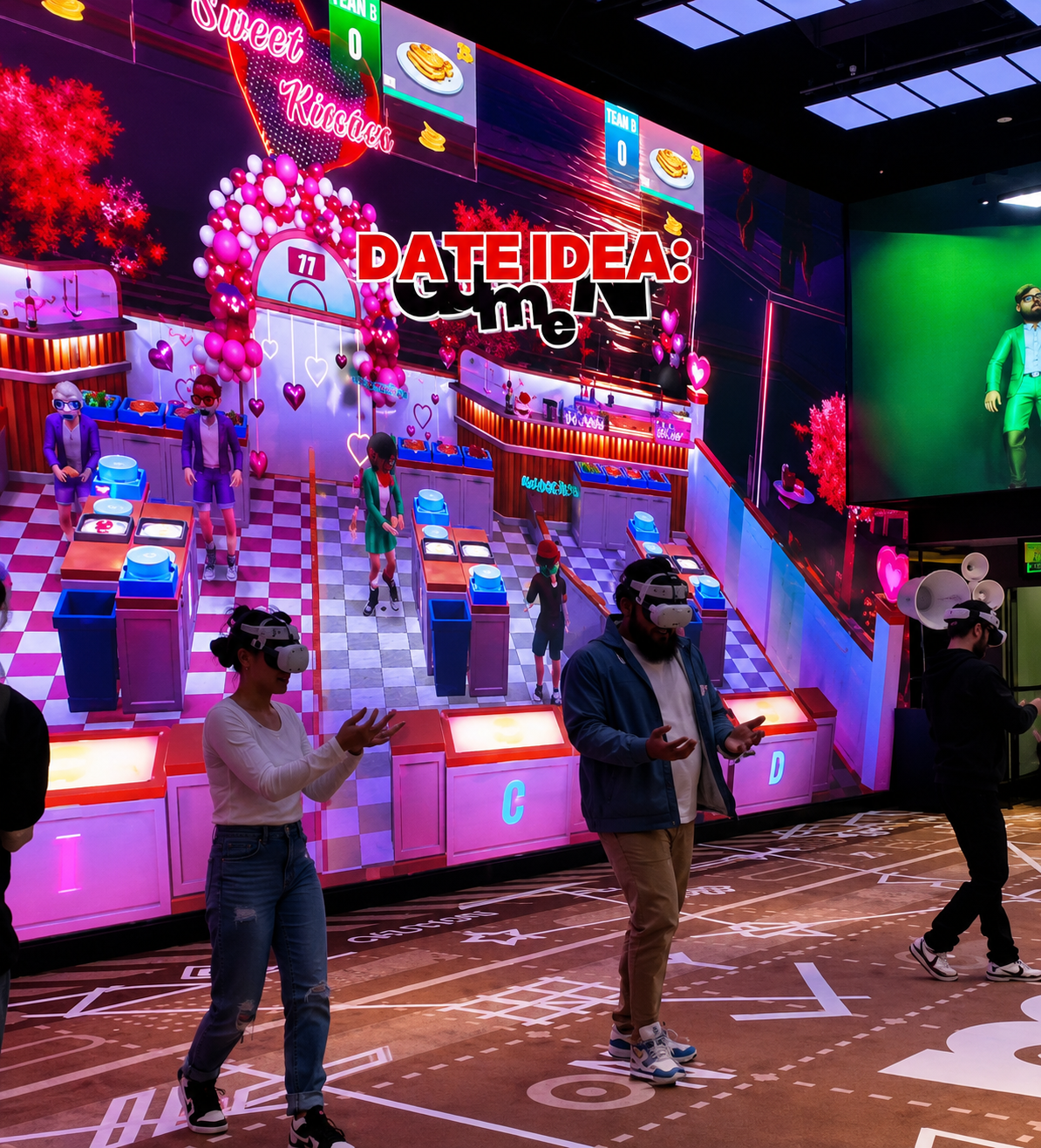 VR 派对项目现场